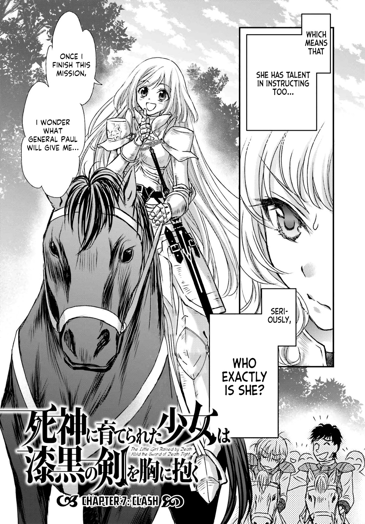 The Little Girl Raised by Death Holds the Sword of Death Tightly Chapter 7 - Page 5
