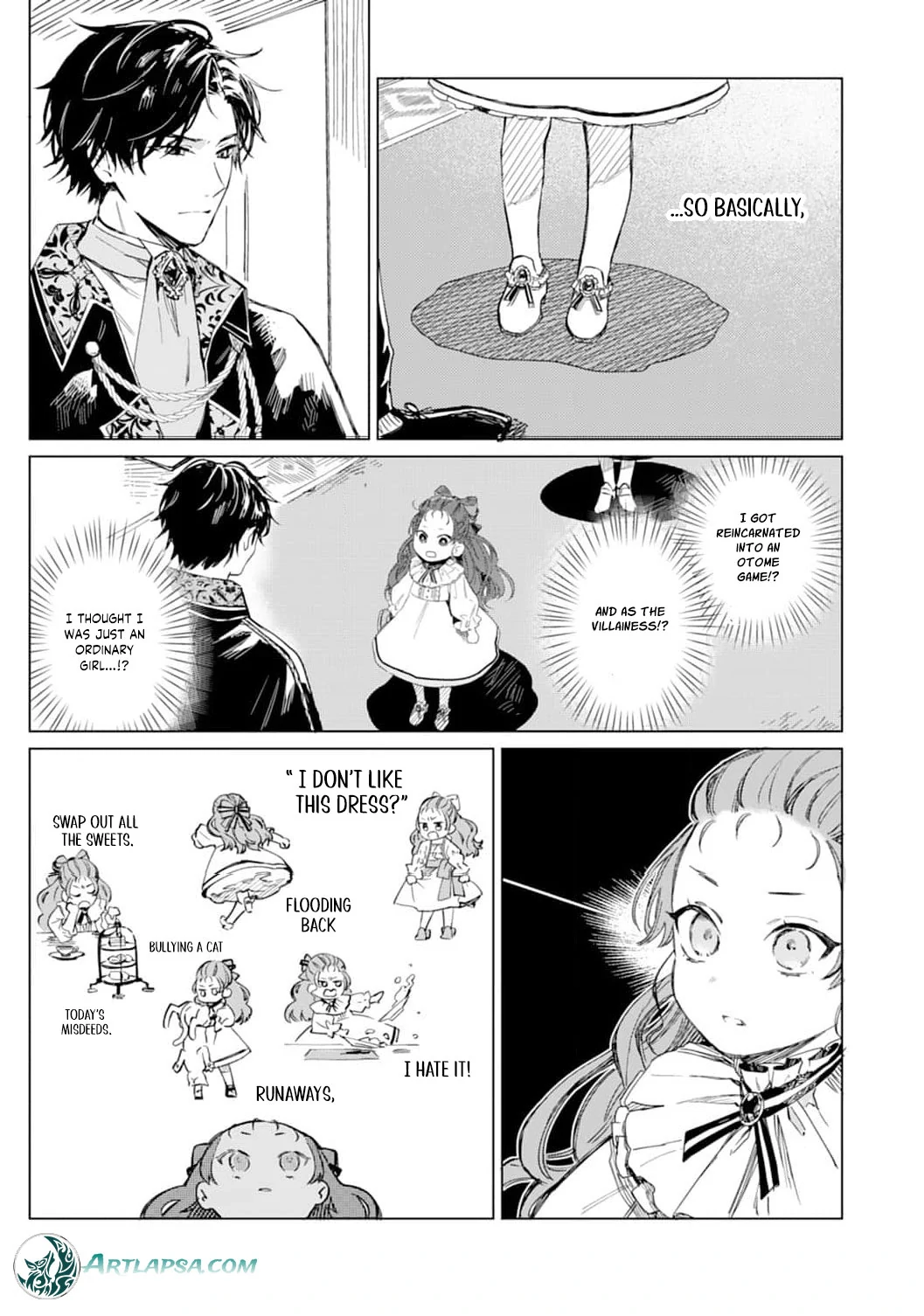 The Little Villainess Reborn as the Most Terrifying Man’s Beloved Daughter Chapter 1 - Page 13