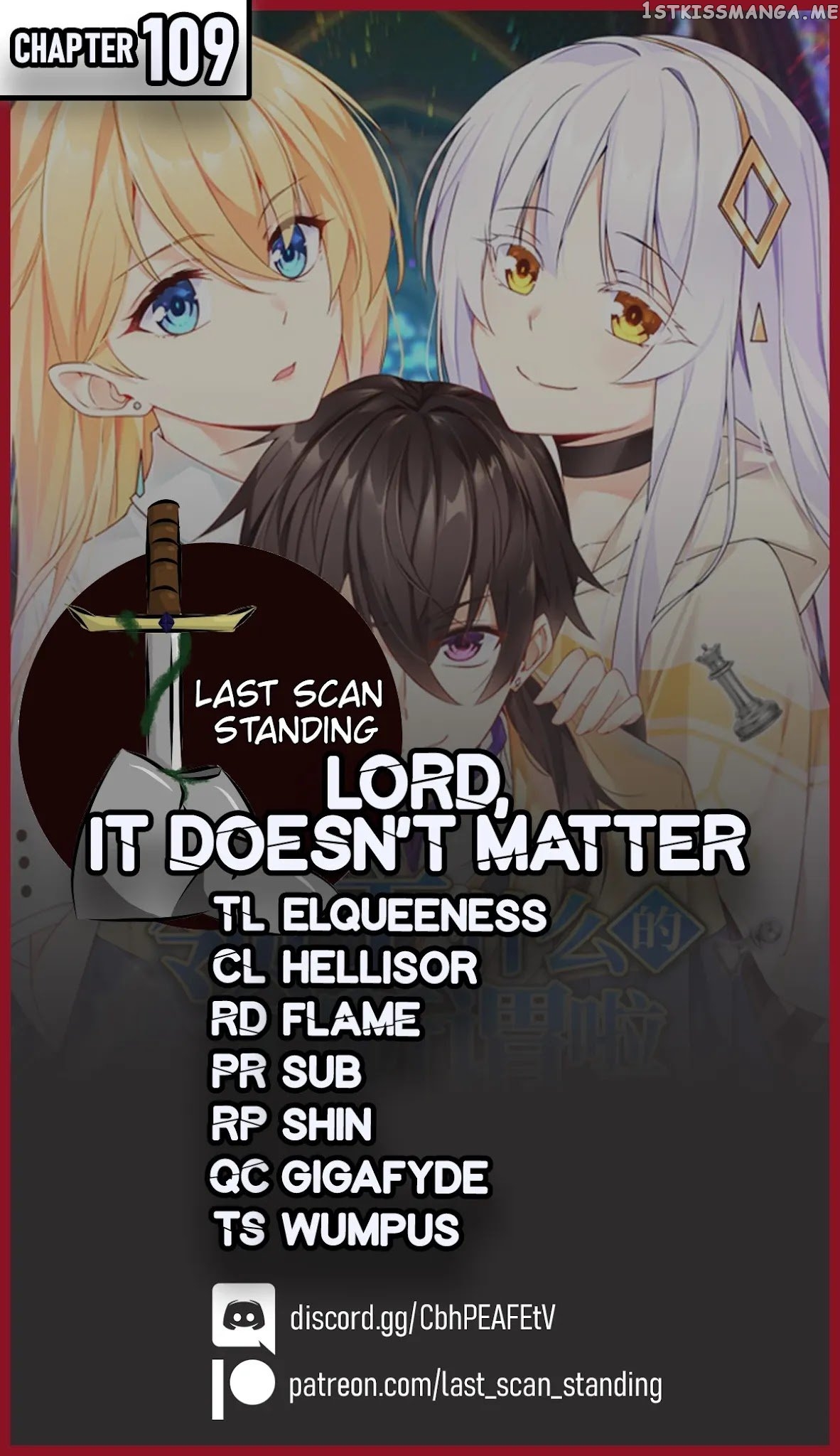 The Lord Doesn’t Matter Chapter 109 - Page 1