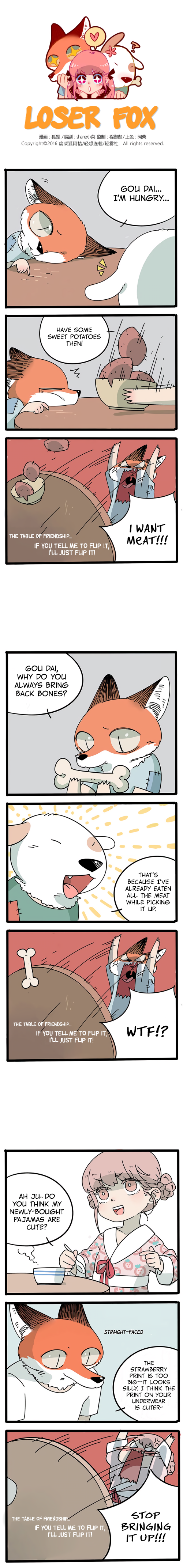 The Loser-Fox Orange Chapter 7.5 - Page 1