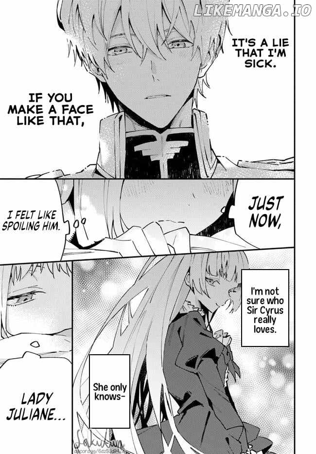 The Loyal Knight Killed Me. After Changing to a Yandere, He Is Still Fixated on Me Chapter 7.2 - Page 10