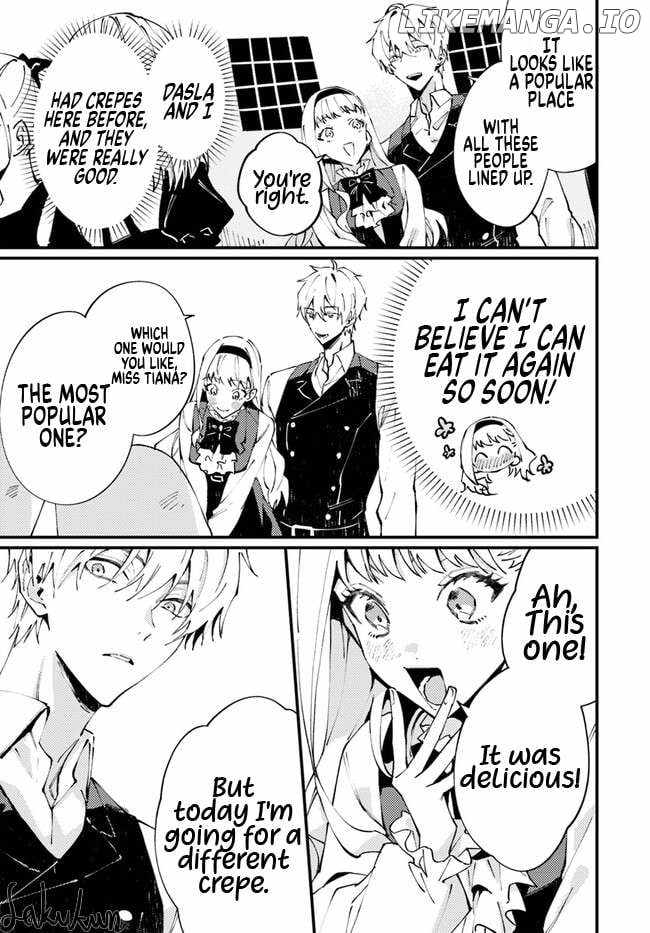 The Loyal Knight Killed Me. After Changing to a Yandere, He Is Still Fixated on Me Chapter 8.5 - Page 3