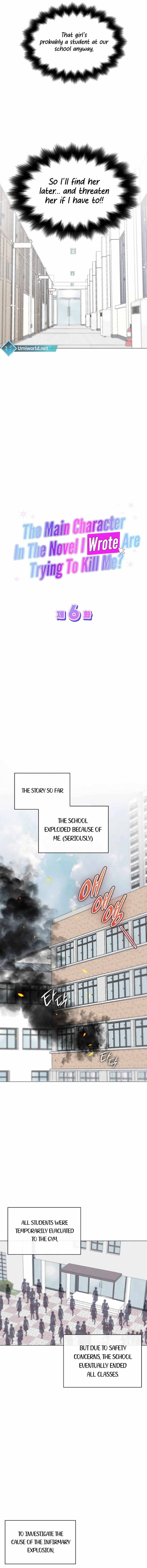 The Main Characters in the Novel I Wrote Are Trying to Kill Me? Chapter 6 - Page 7