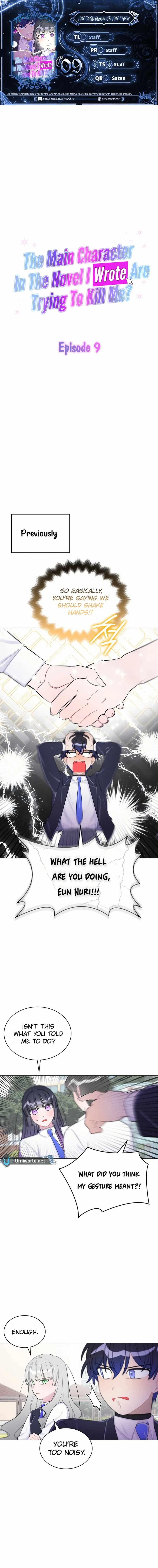 The Main Characters in the Novel I Wrote Are Trying to Kill Me? Chapter 9 - Page 2