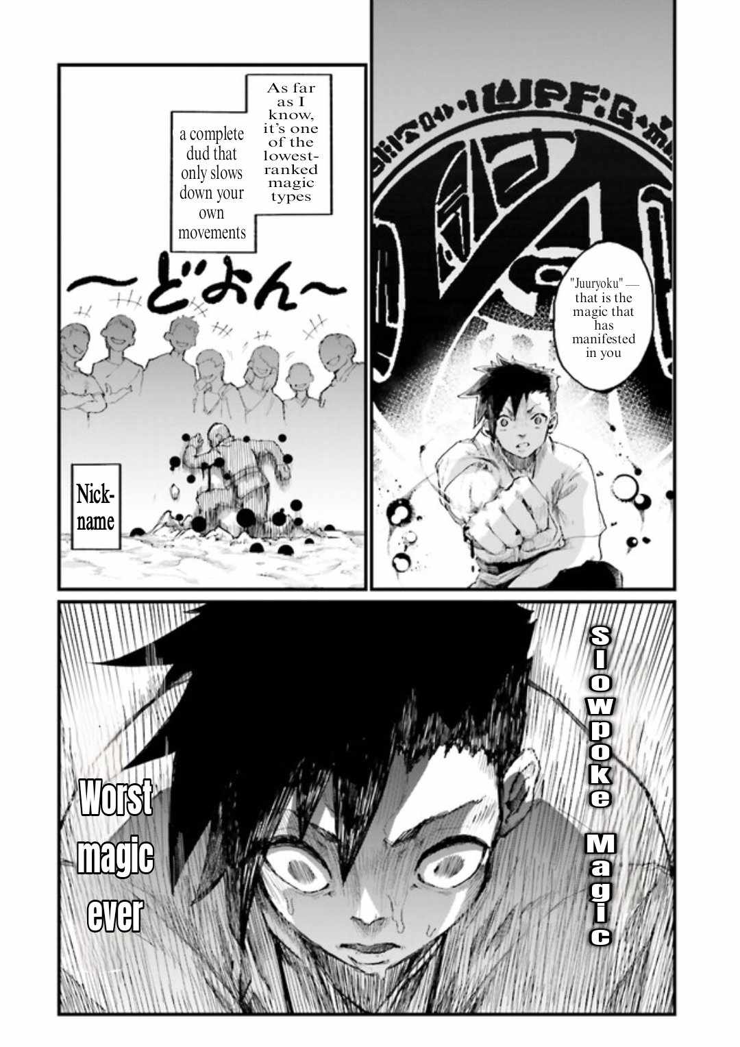 The Man Given “Slow Magic” will become Unparalleled With the Gravity Magic Chapter 1 - Page 20