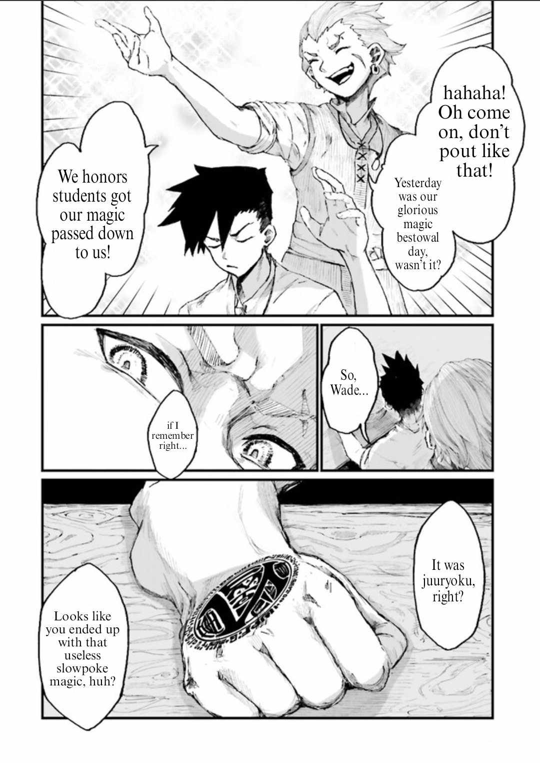 The Man Given “Slow Magic” will become Unparalleled With the Gravity Magic Chapter 1 - Page 30