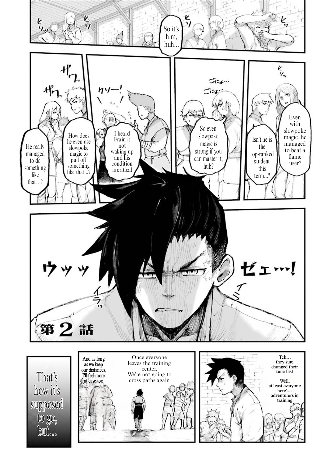 The Man Given “Slow Magic” will become Unparalleled With the Gravity Magic Chapter 2.1 - Page 1