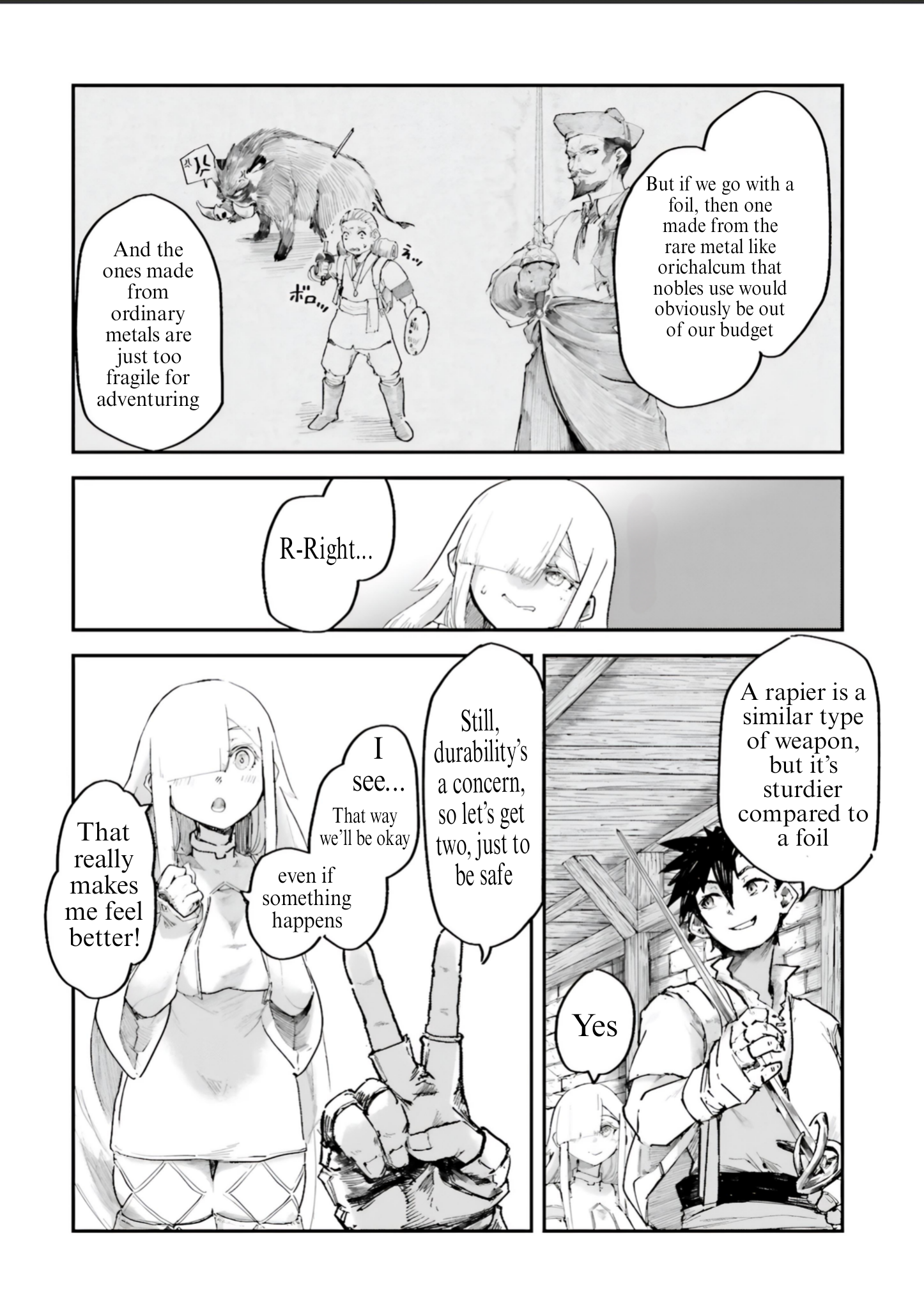 The Man Given “Slow Magic” will become Unparalleled With the Gravity Magic Chapter 6.2 - Page 4