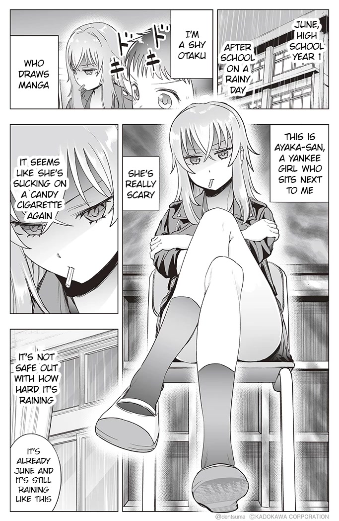 The Many Weaknesses of Ayaka the Yankee JK Chapter 22 - Page 1