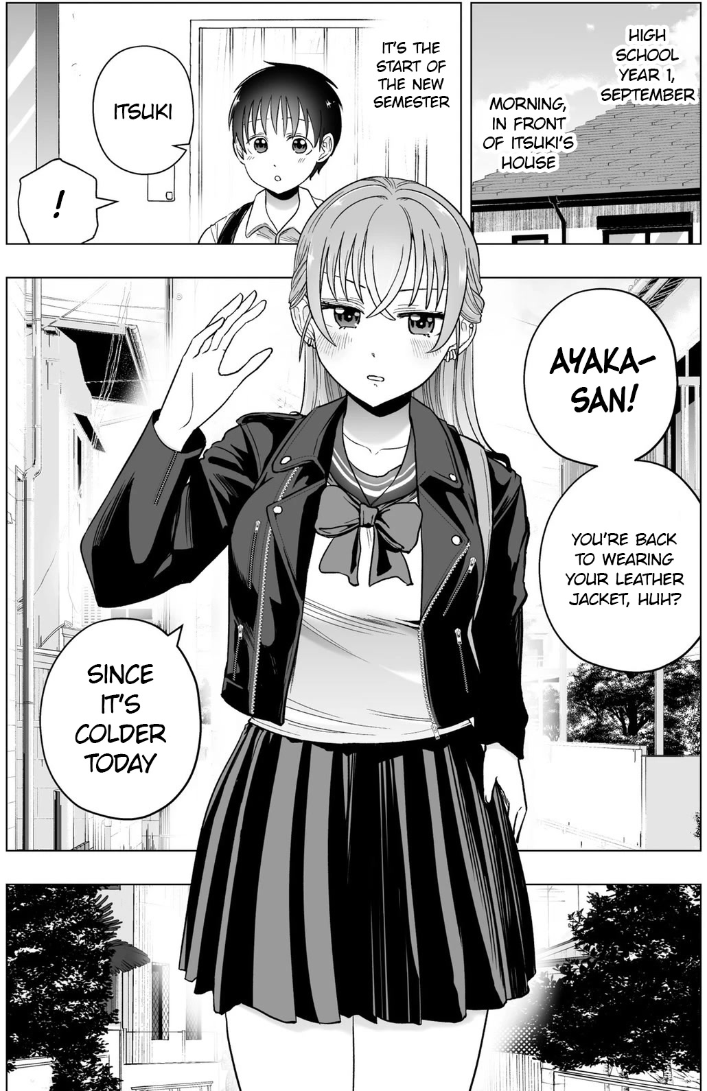 The Many Weaknesses of Ayaka the Yankee JK Chapter 40 - Page 1