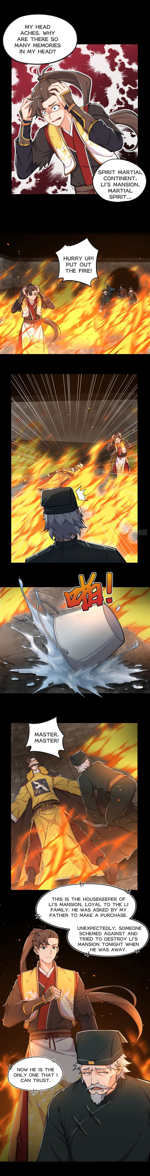 The Martial God Is Born Chapter 1 - Page 8