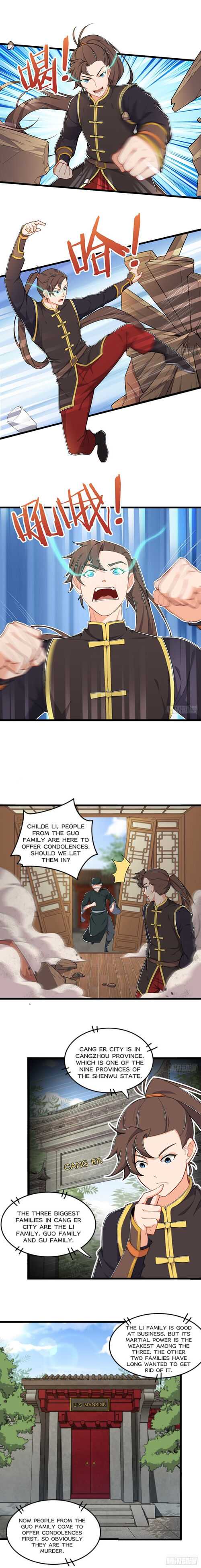 The Martial God Is Born Chapter 2 - Page 7