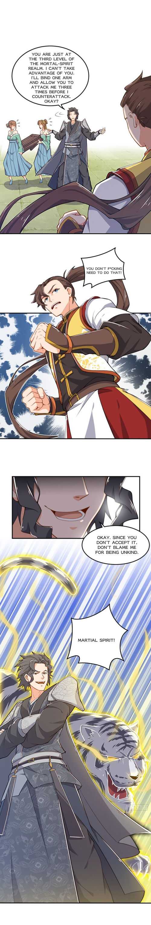 The Martial God Is Born Chapter 3 - Page 3