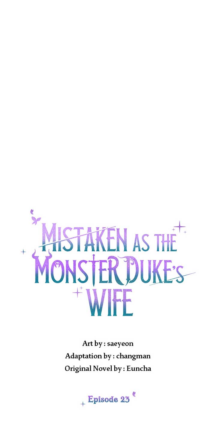 The Monster Duke Mistook Me for His Wife Chapter 23 - Page 54
