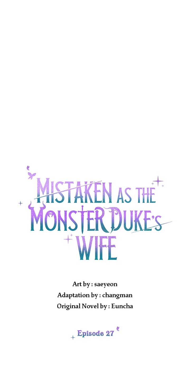 The Monster Duke Mistook Me for His Wife Chapter 27 - Page 62