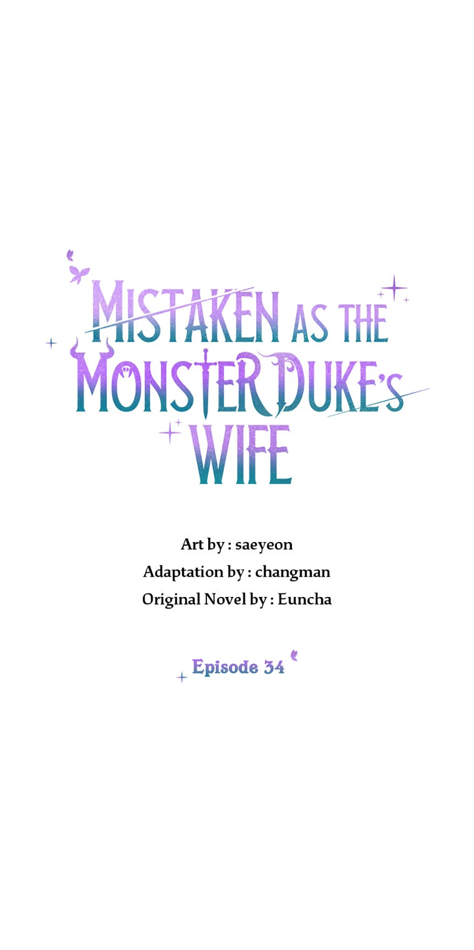 The Monster Duke Mistook Me for His Wife Chapter 34 - Page 0