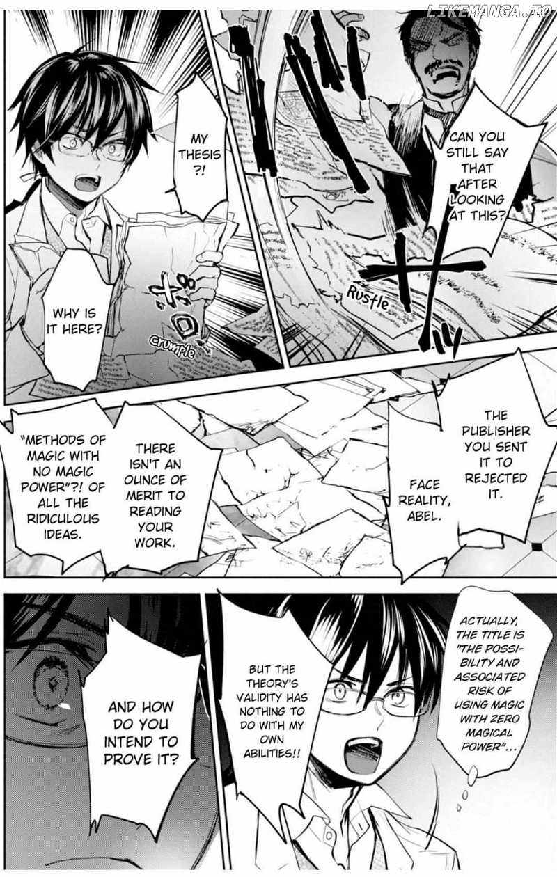 The Most Powerful Mage with Zero Magic Power: I Told You Your Magic Theory was Wrong, Didn’t I? Chapter 1 - Page 26