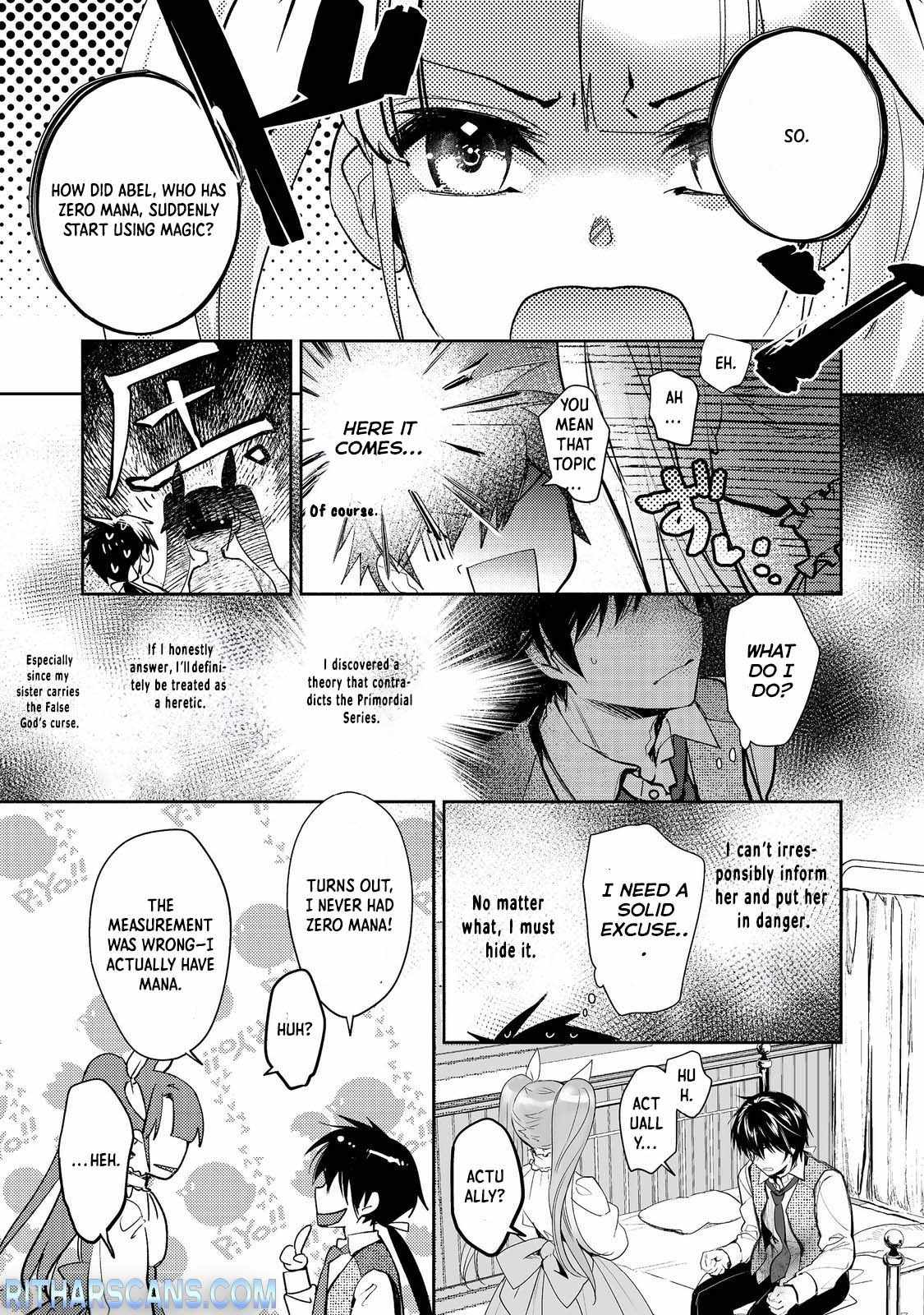 The Most Powerful Mage with Zero Magic Power: I Told You Your Magic Theory was Wrong, Didn’t I? Chapter 7 - Page 7