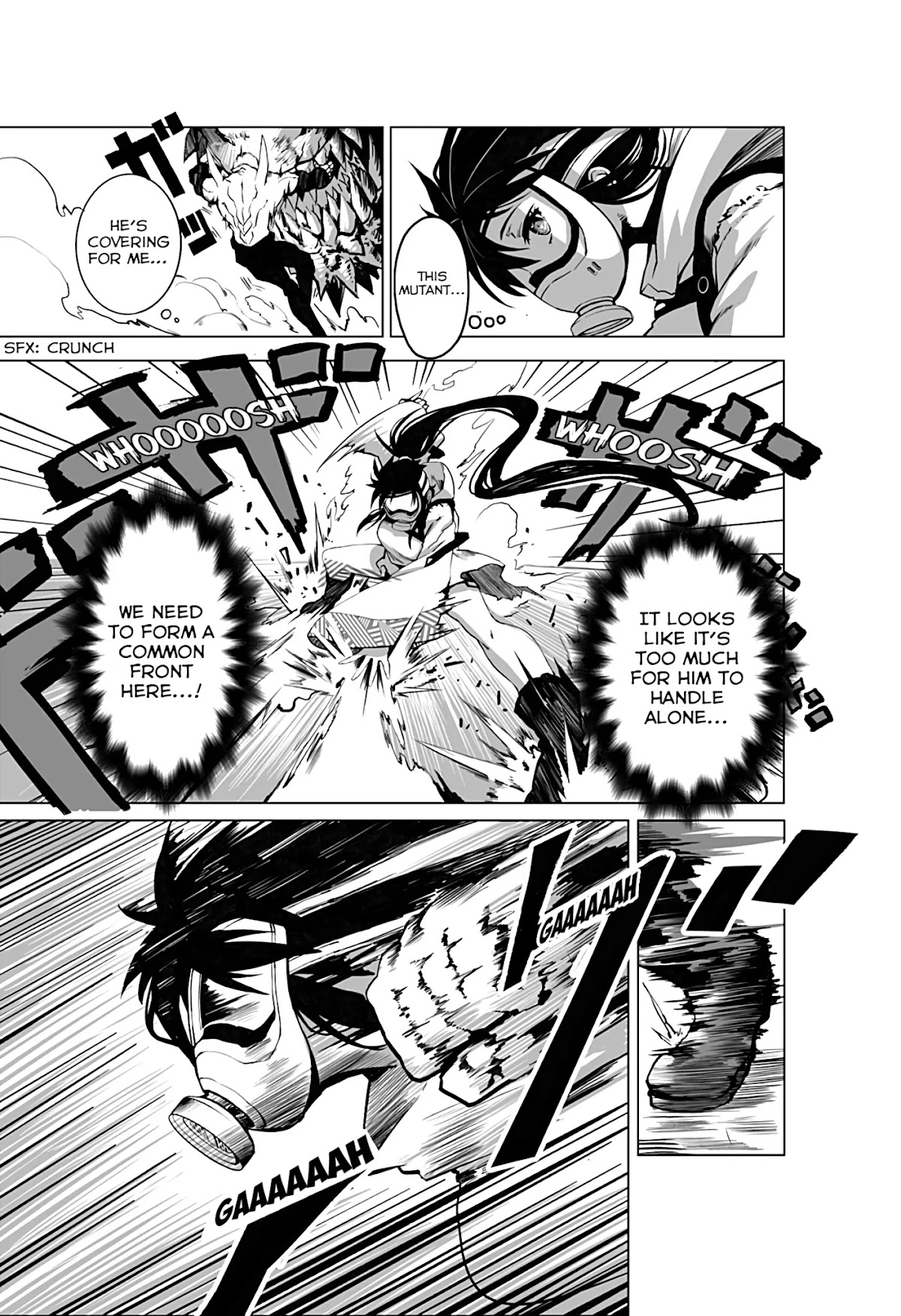 The Mutant Wants to Kiss His Human Girlfriend Chapter 1 - Page 12