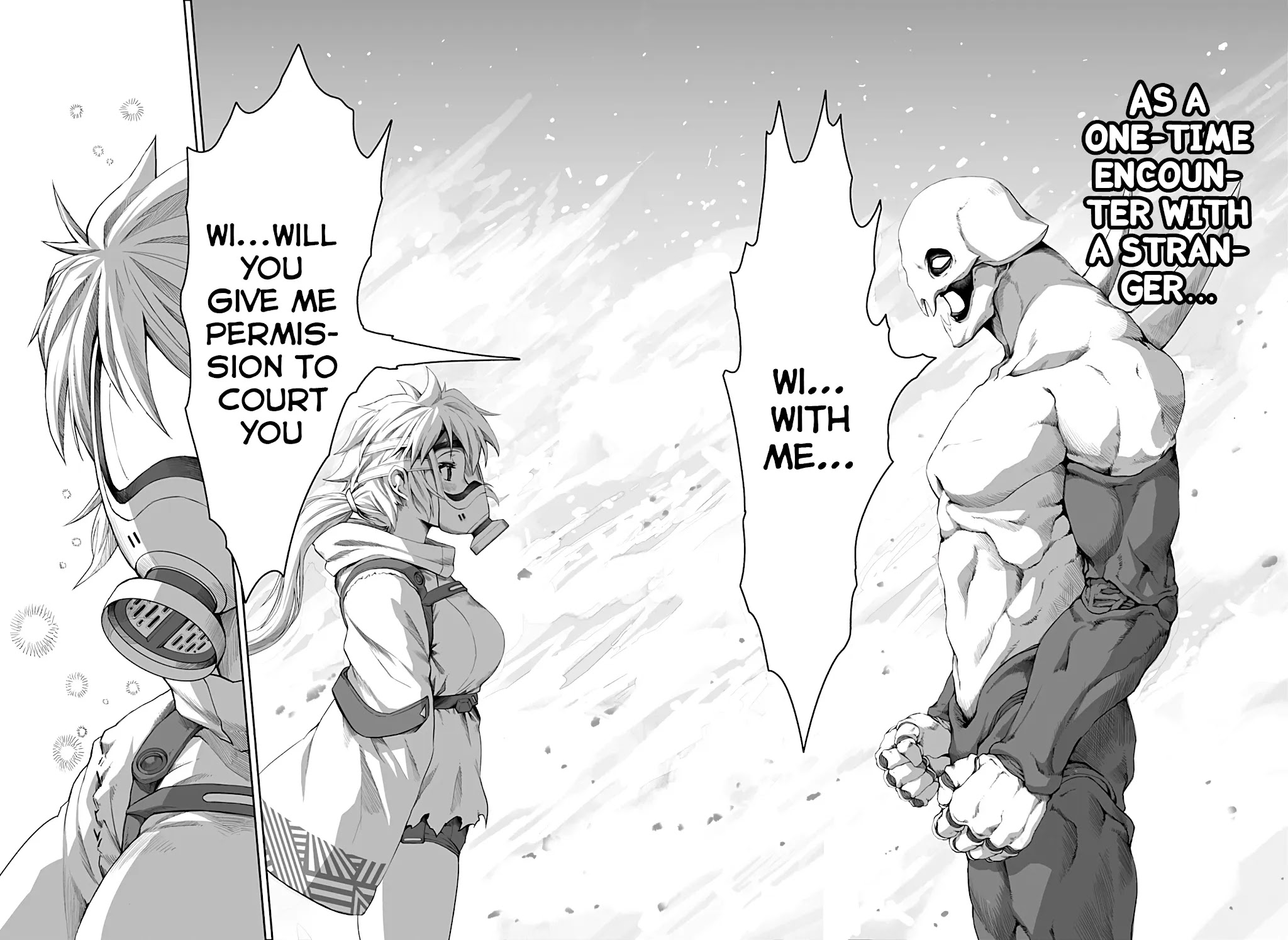 The Mutant Wants to Kiss His Human Girlfriend Chapter 1 - Page 17