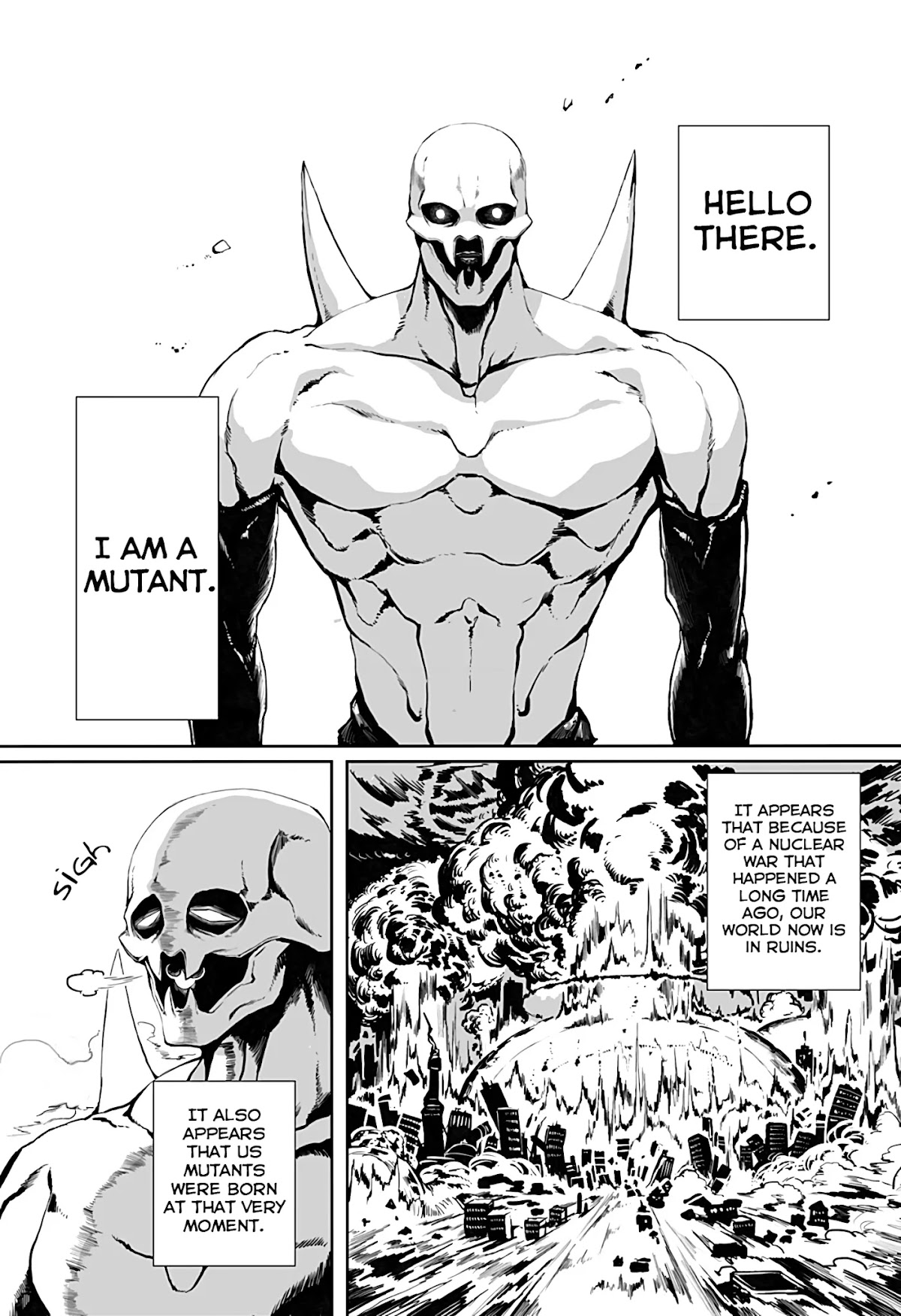 The Mutant Wants to Kiss His Human Girlfriend Chapter 1 - Page 3