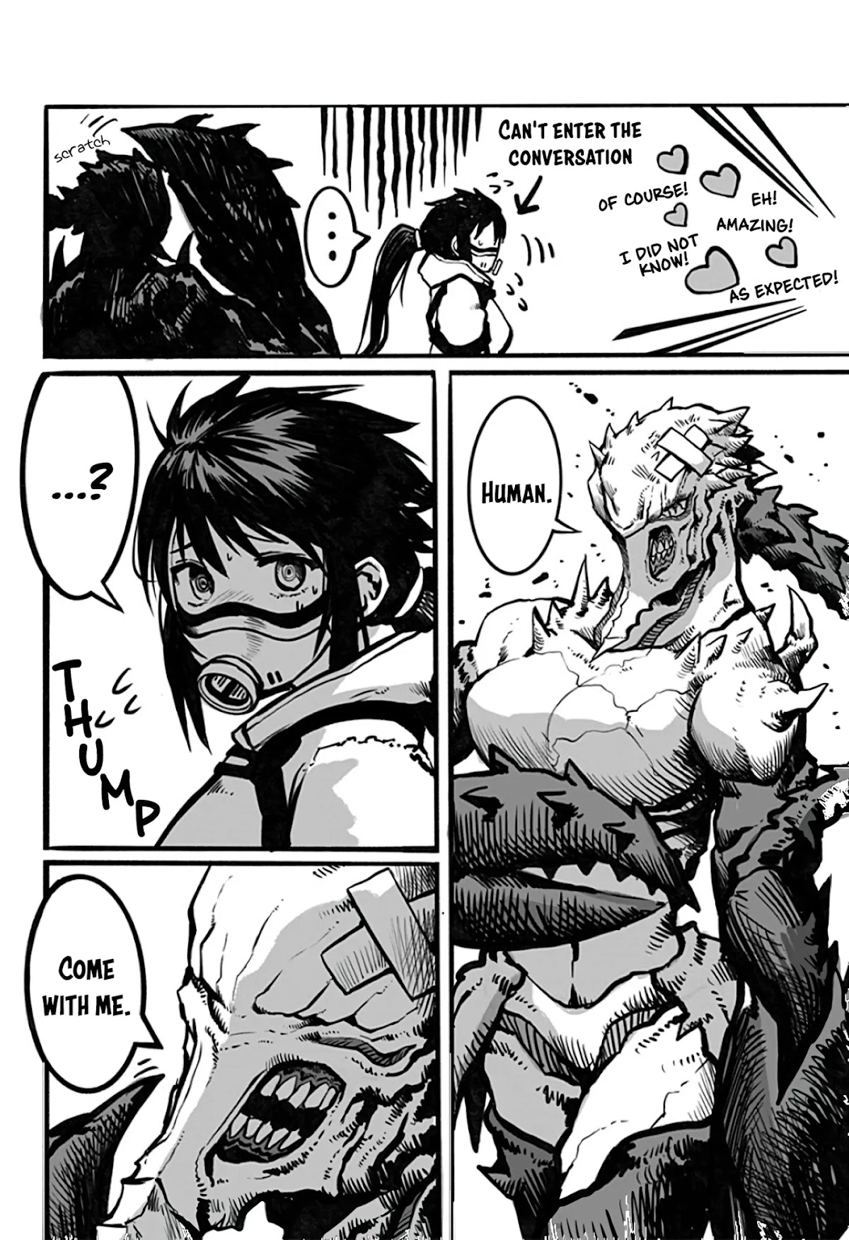 The Mutant Wants to Kiss His Human Girlfriend Chapter 10 - Page 3