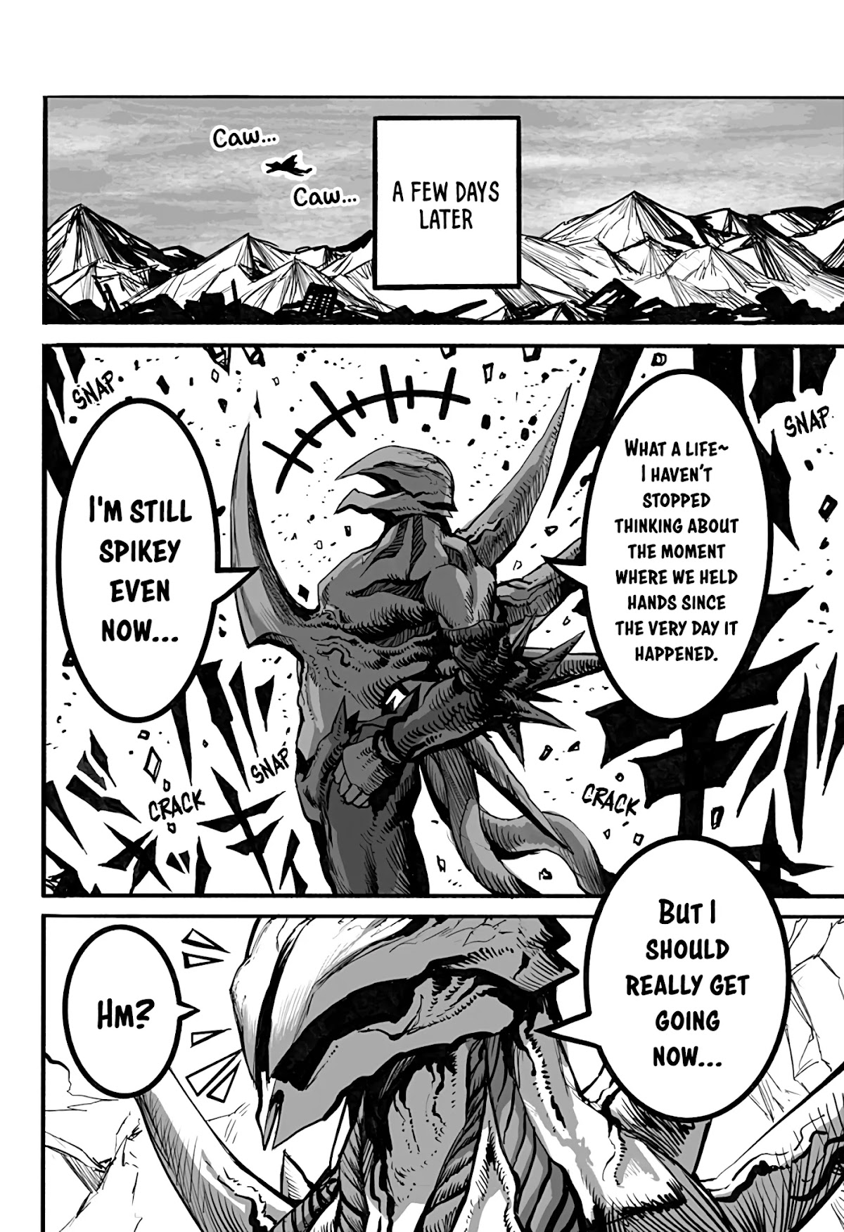 The Mutant Wants to Kiss His Human Girlfriend Chapter 12 - Page 2