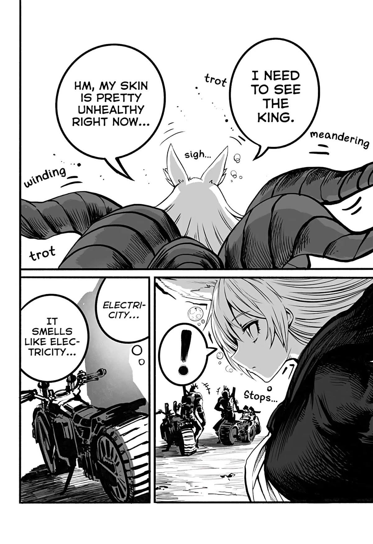The Mutant Wants to Kiss His Human Girlfriend Chapter 14 - Page 2