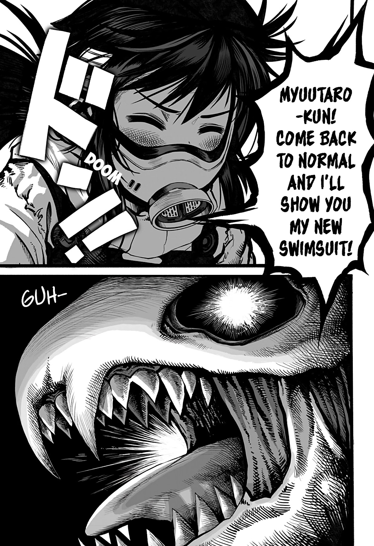 The Mutant Wants to Kiss His Human Girlfriend Chapter 15 - Page 14