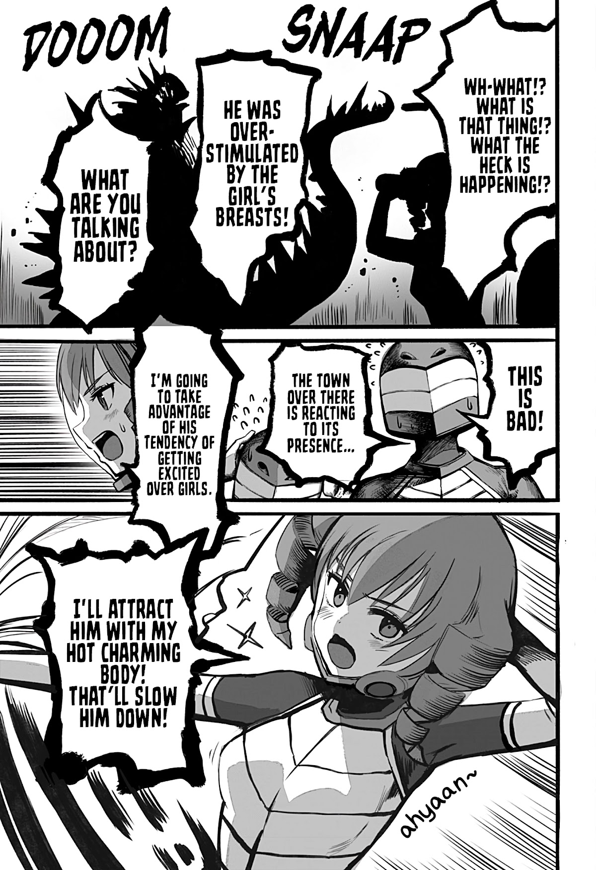 The Mutant Wants to Kiss His Human Girlfriend Chapter 15 - Page 9