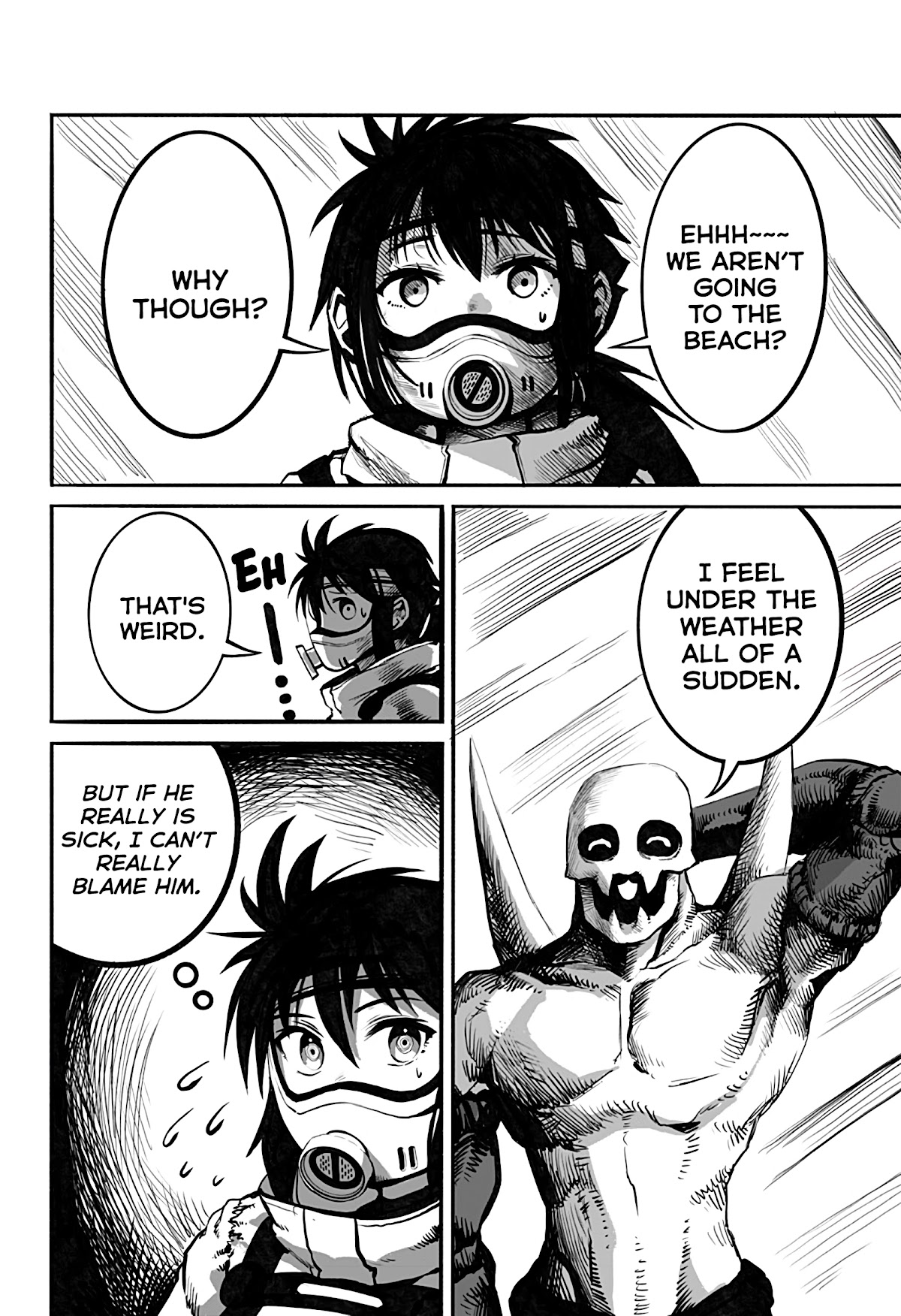 The Mutant Wants to Kiss His Human Girlfriend Chapter 17 - Page 2
