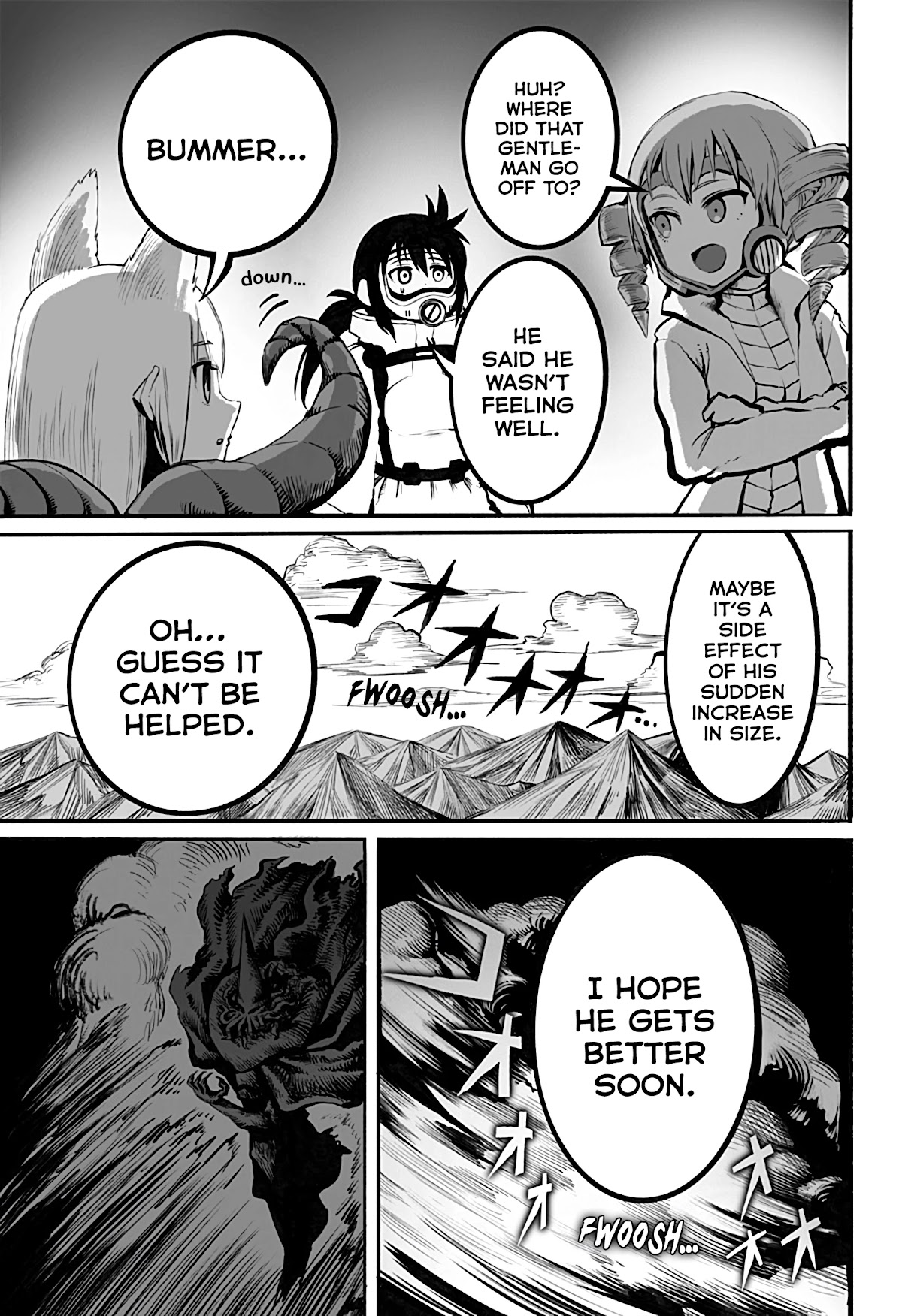 The Mutant Wants to Kiss His Human Girlfriend Chapter 17 - Page 3