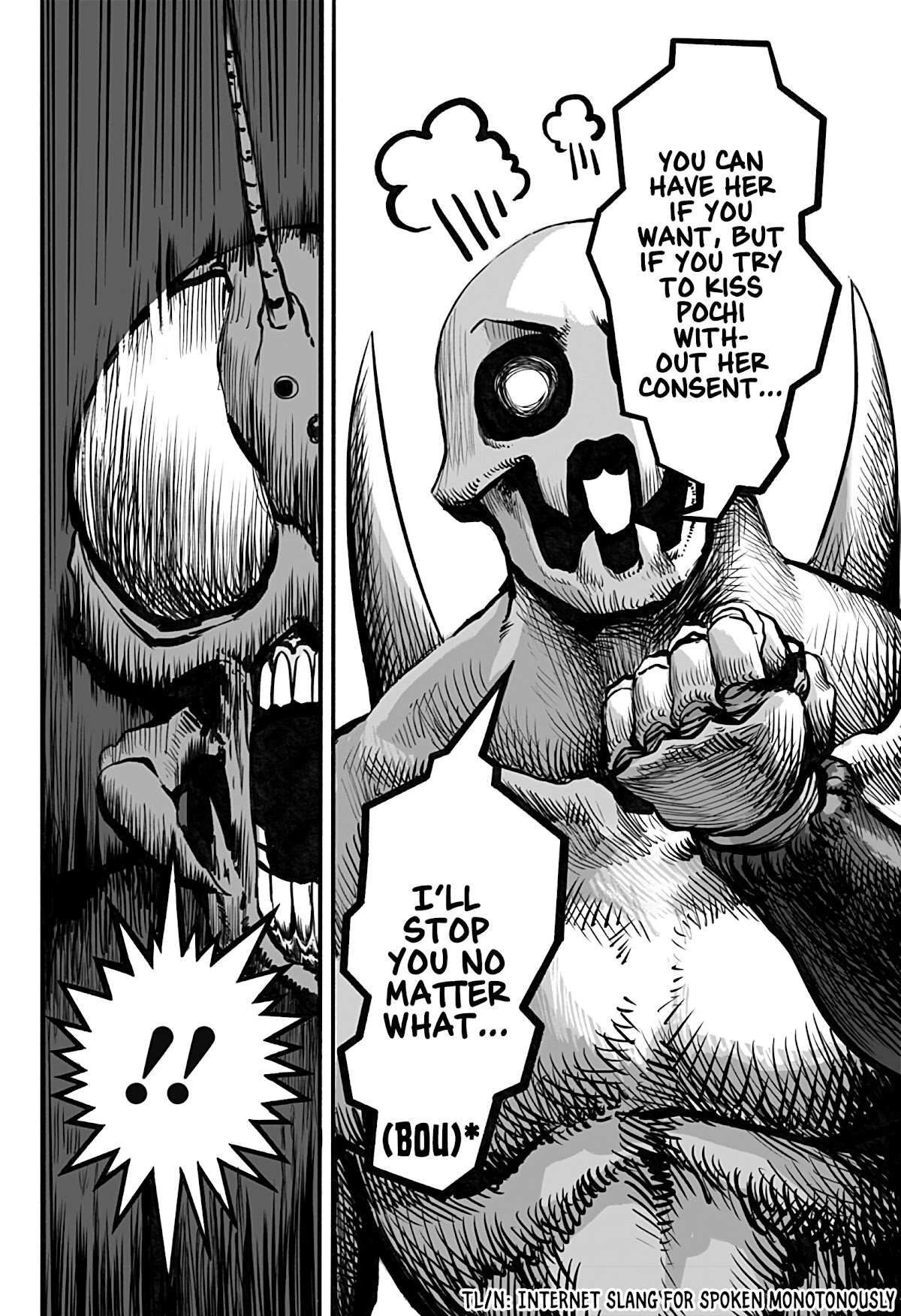 The Mutant Wants to Kiss His Human Girlfriend Chapter 18 - Page 4