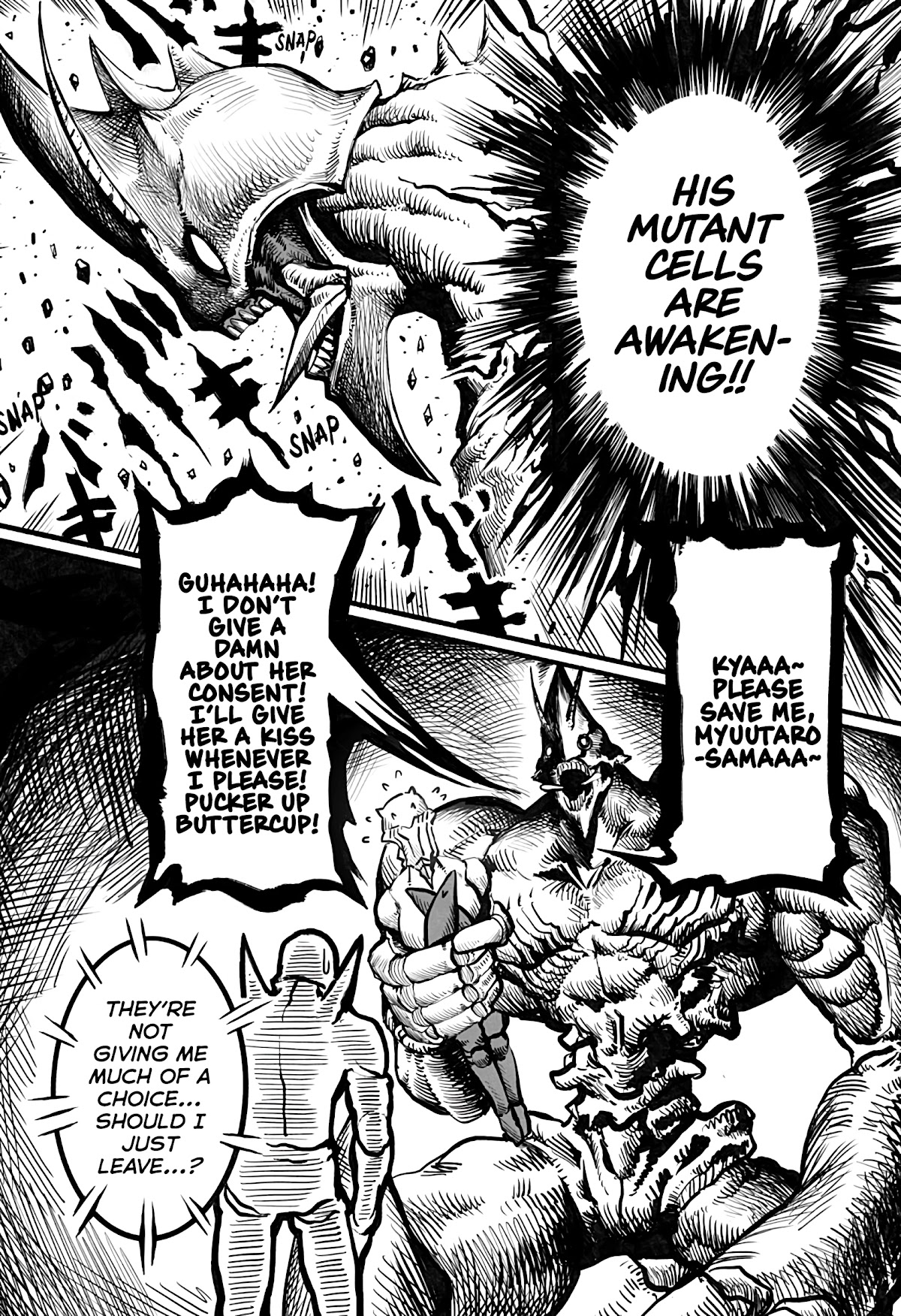 The Mutant Wants to Kiss His Human Girlfriend Chapter 18 - Page 6
