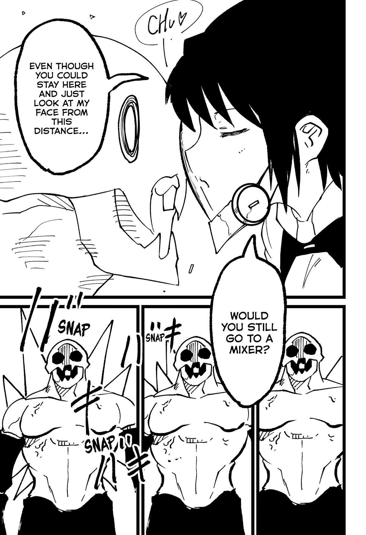 The Mutant Wants to Kiss His Human Girlfriend Chapter 19 - Page 7
