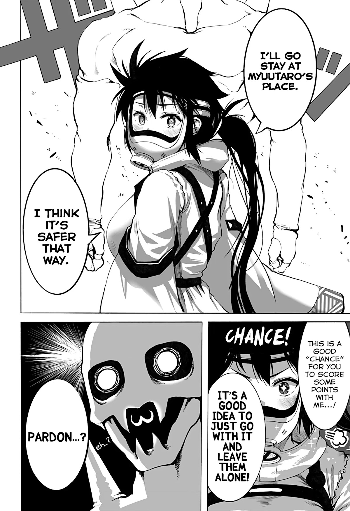 The Mutant Wants to Kiss His Human Girlfriend Chapter 3 - Page 13