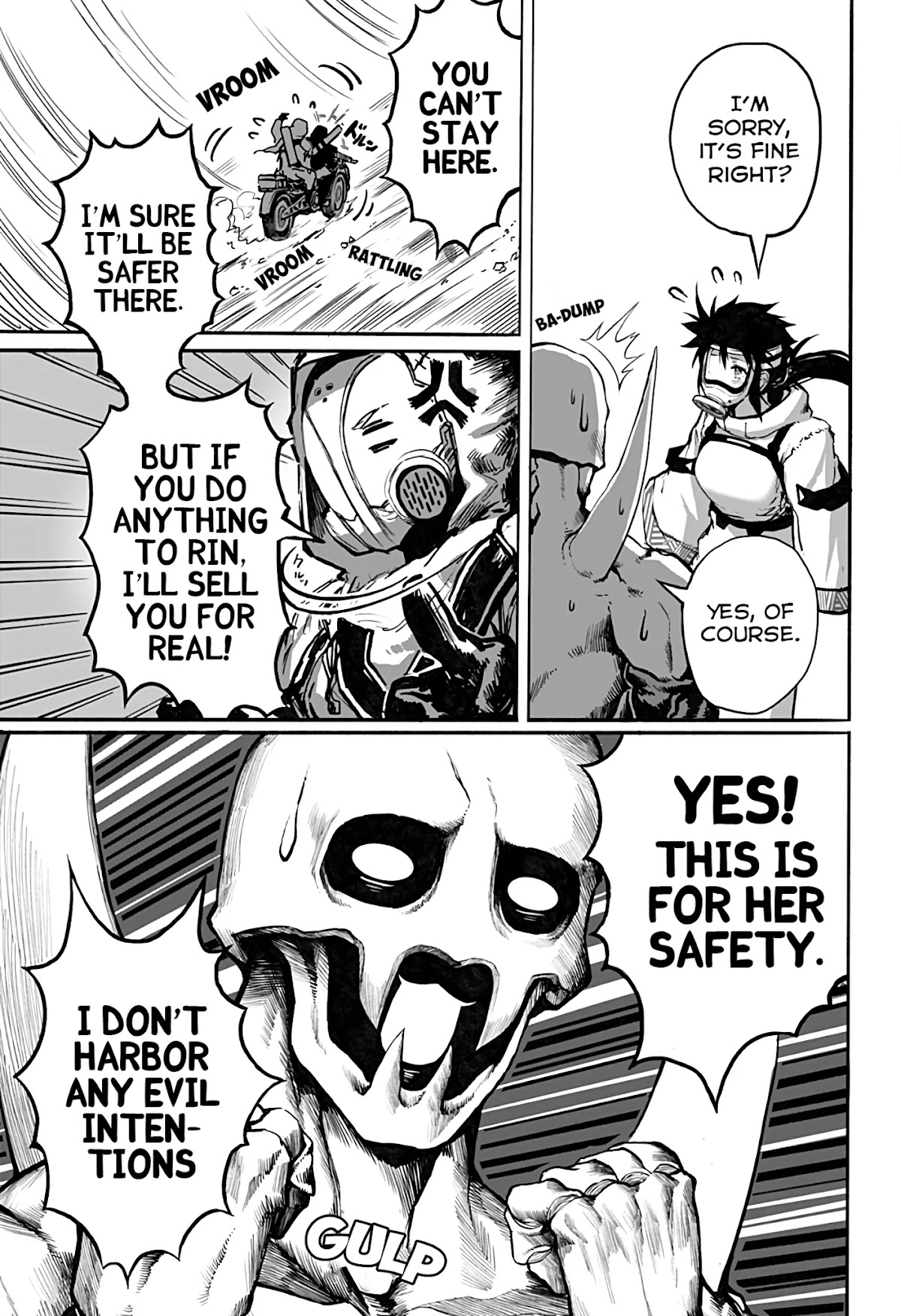 The Mutant Wants to Kiss His Human Girlfriend Chapter 3 - Page 14