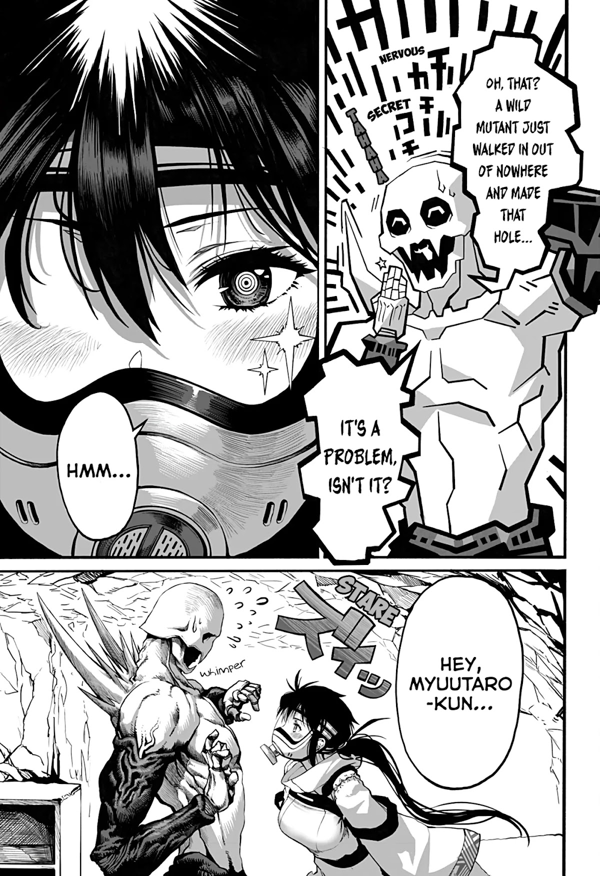 The Mutant Wants to Kiss His Human Girlfriend Chapter 4 - Page 3