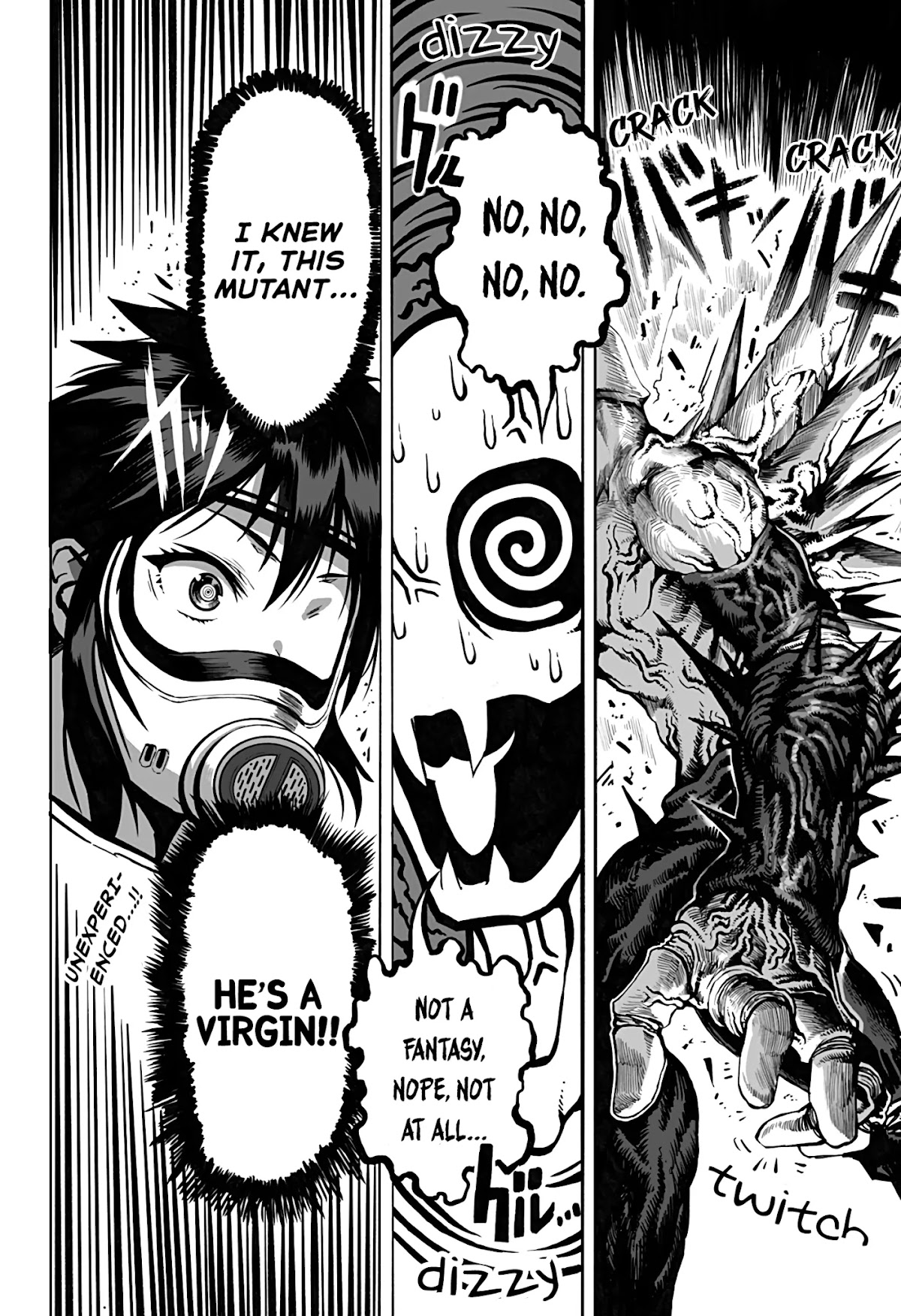 The Mutant Wants to Kiss His Human Girlfriend Chapter 4 - Page 6