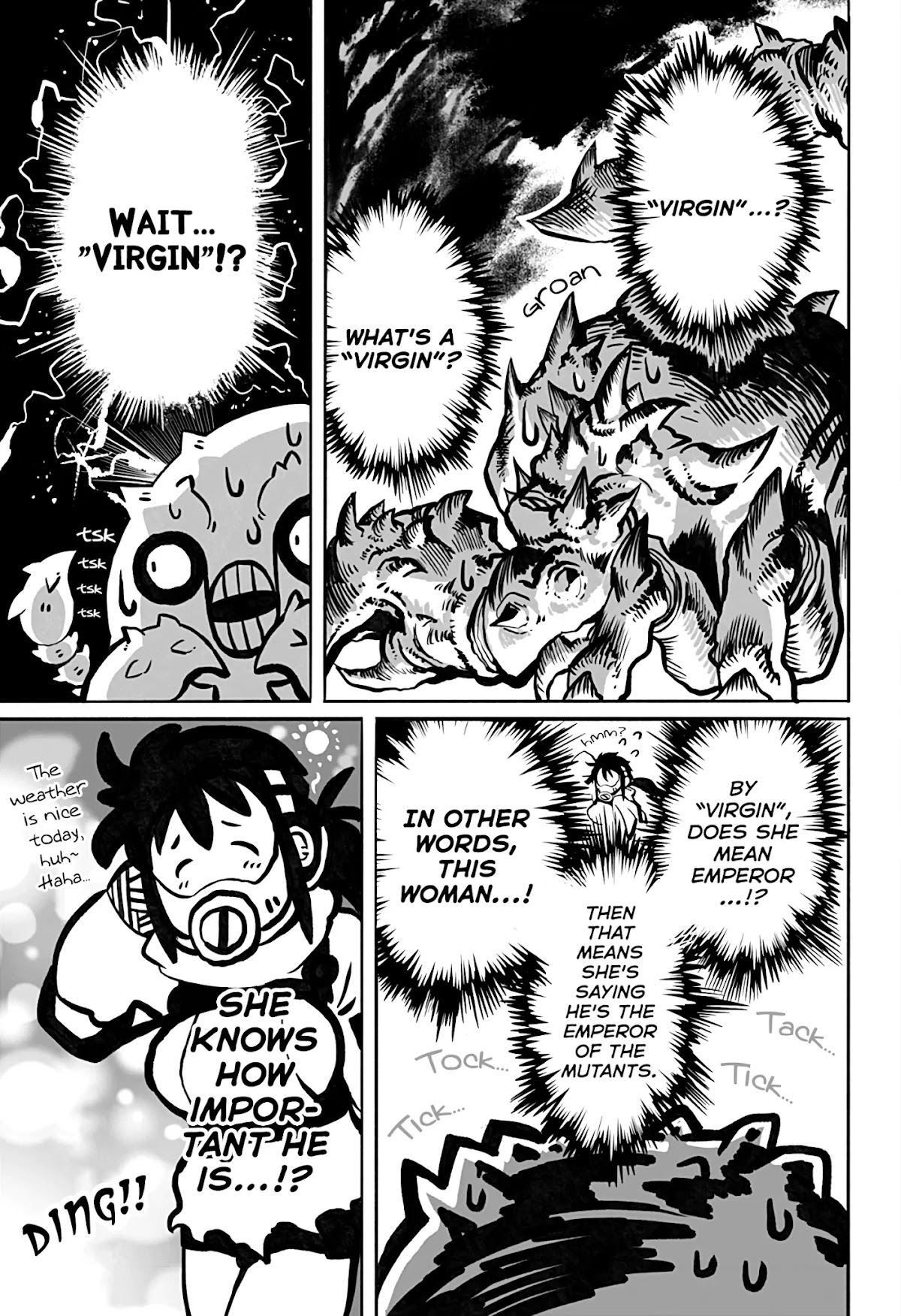 The Mutant Wants to Kiss His Human Girlfriend Chapter 5 - Page 7