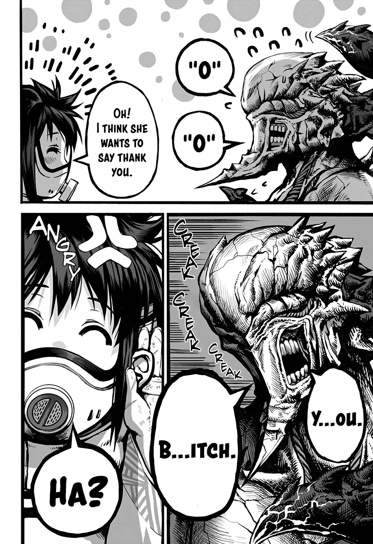 The Mutant Wants to Kiss His Human Girlfriend Chapter 7 - Page 2