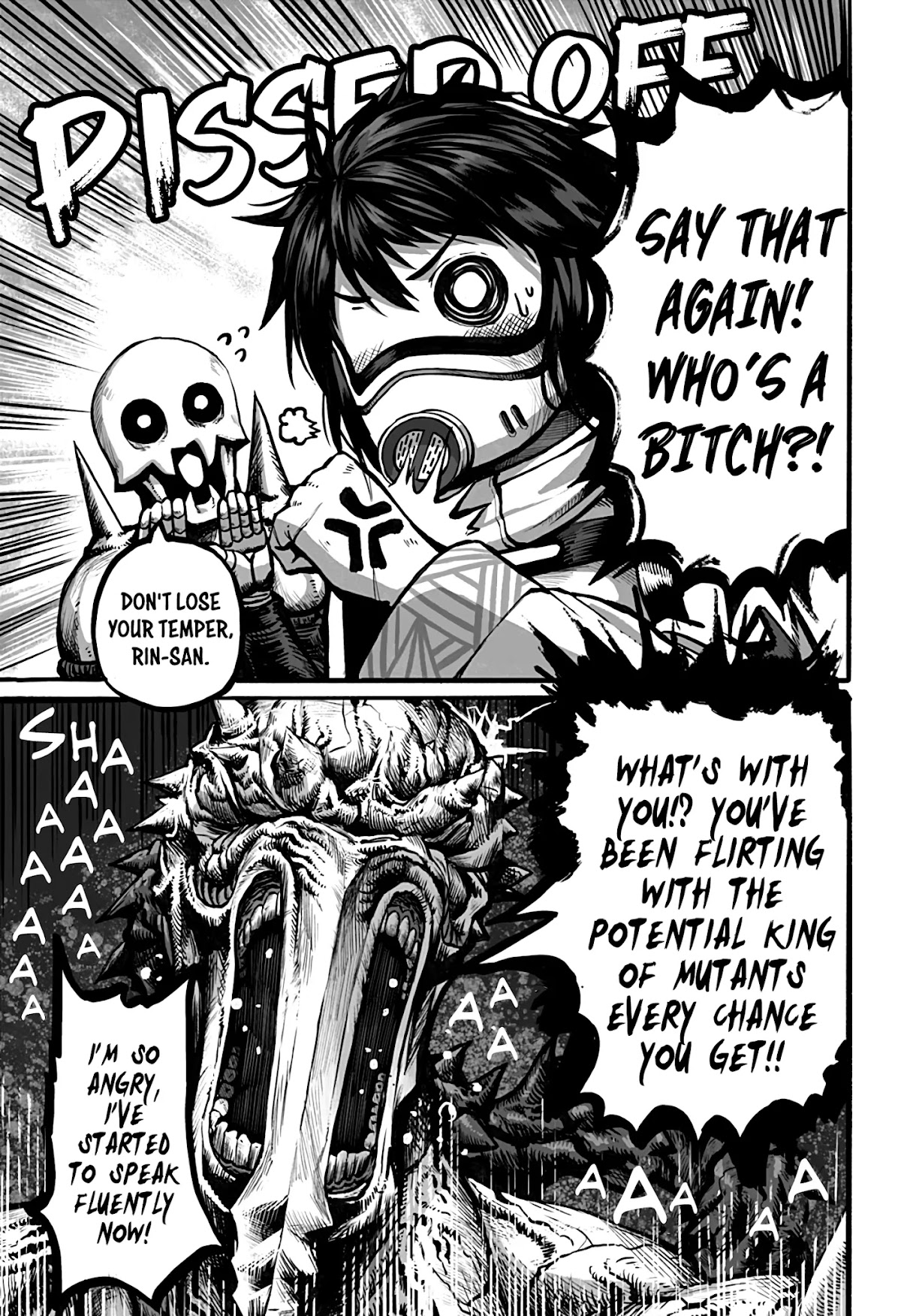 The Mutant Wants to Kiss His Human Girlfriend Chapter 7 - Page 3