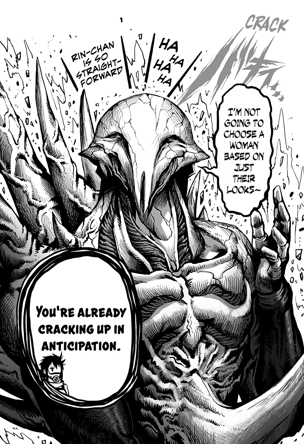 The Mutant Wants to Kiss His Human Girlfriend Chapter 7 - Page 9
