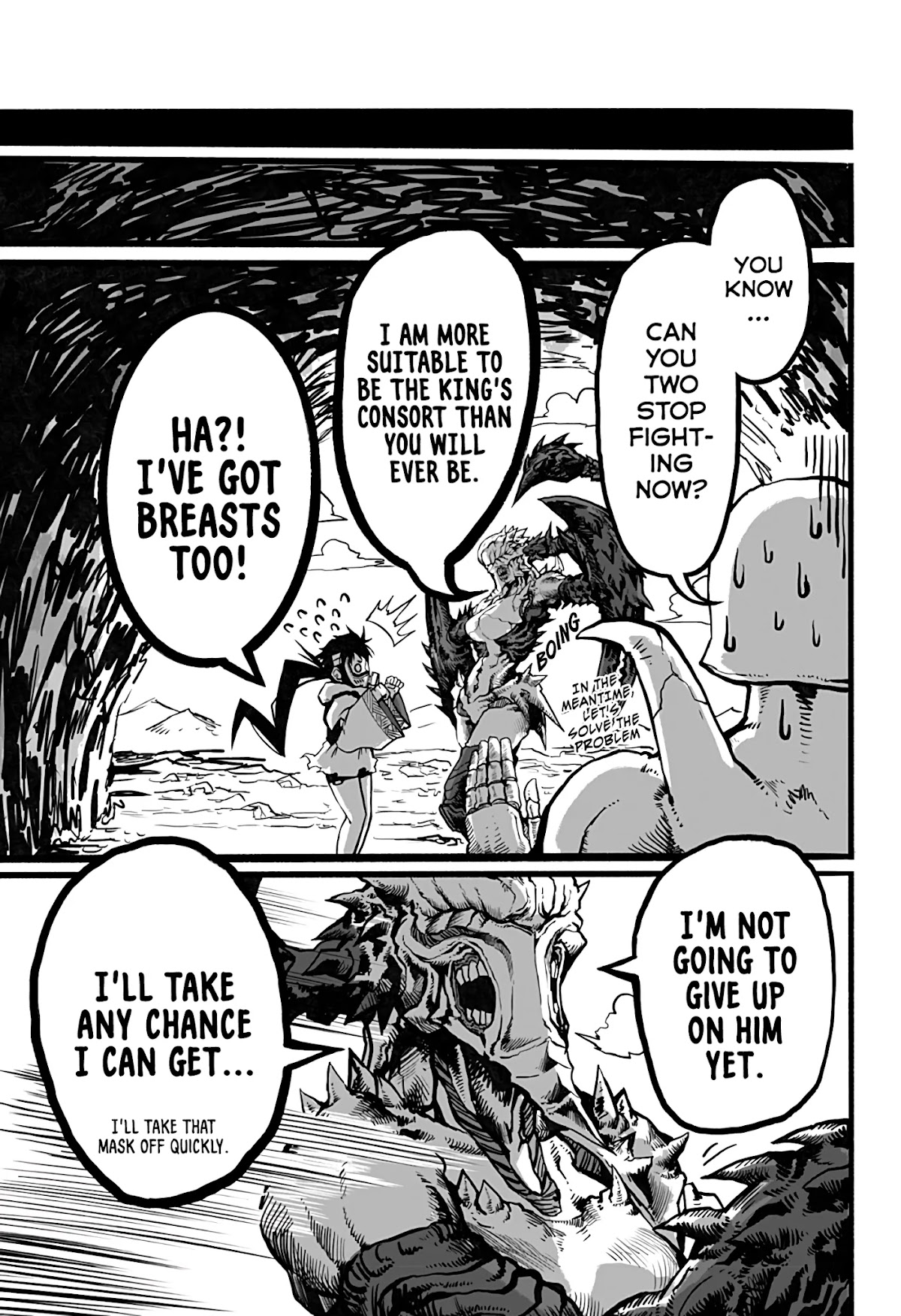 The Mutant Wants to Kiss His Human Girlfriend Chapter 8 - Page 5