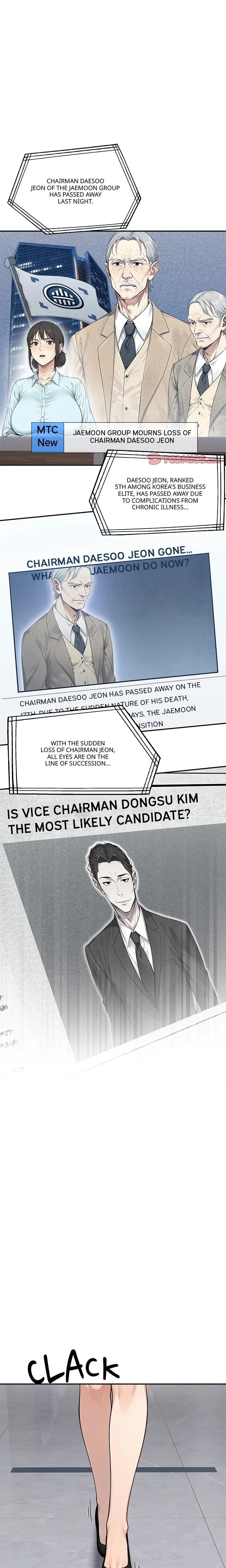 The New CEO’s Management Diaries Chapter 1 - Page 1
