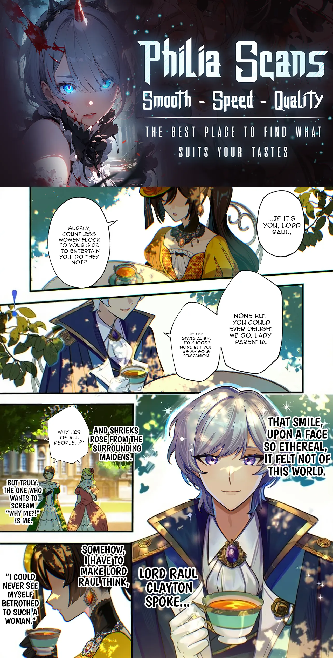 The Notorious Lady Cannot Escape the Love the Beautiful Nobleman Offers Her Chapter 1.1 - Page 1