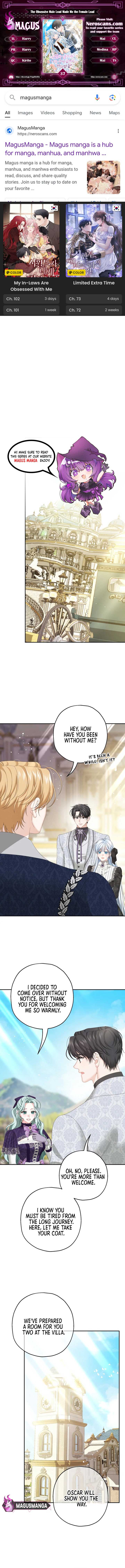 The Obsessive Male Lead Made Me the Female Lead Chapter 37 - Page 0
