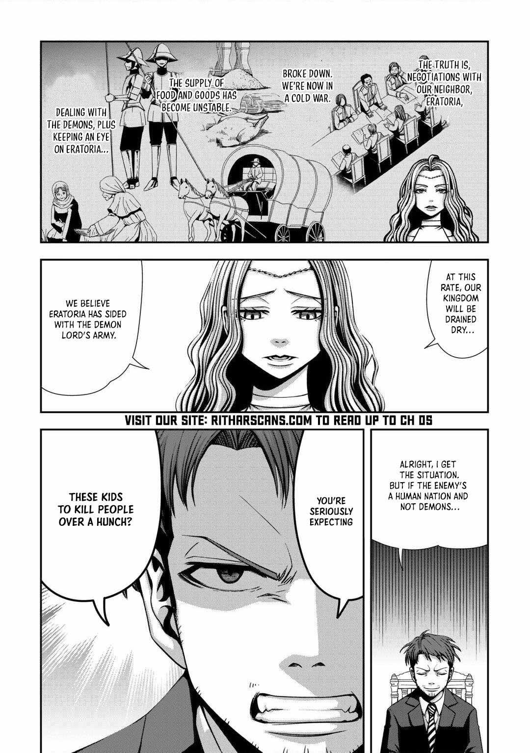 The Old Man in His Second Time in Another World Is Somehow Stronger than the High School Hero Chapter 1 - Page 25