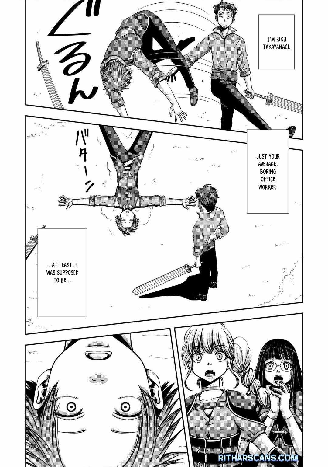 The Old Man in His Second Time in Another World Is Somehow Stronger than the High School Hero Chapter 1 - Page 3