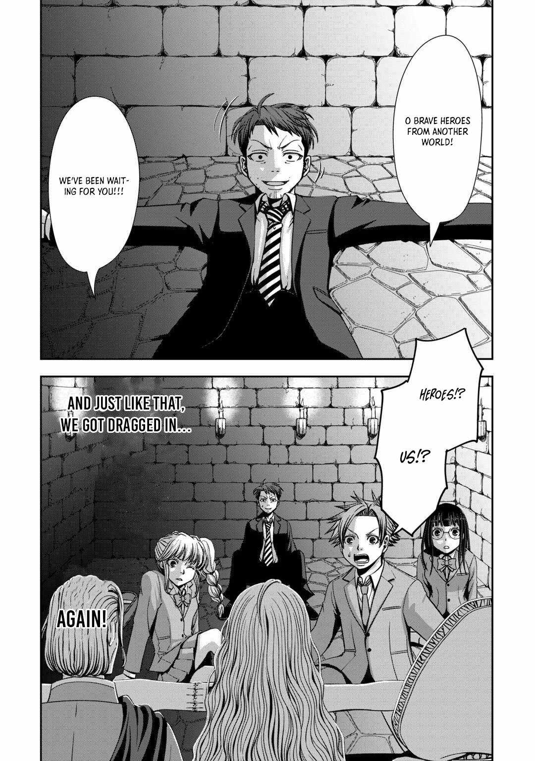 The Old Man in His Second Time in Another World Is Somehow Stronger than the High School Hero Chapter 1 - Page 8
